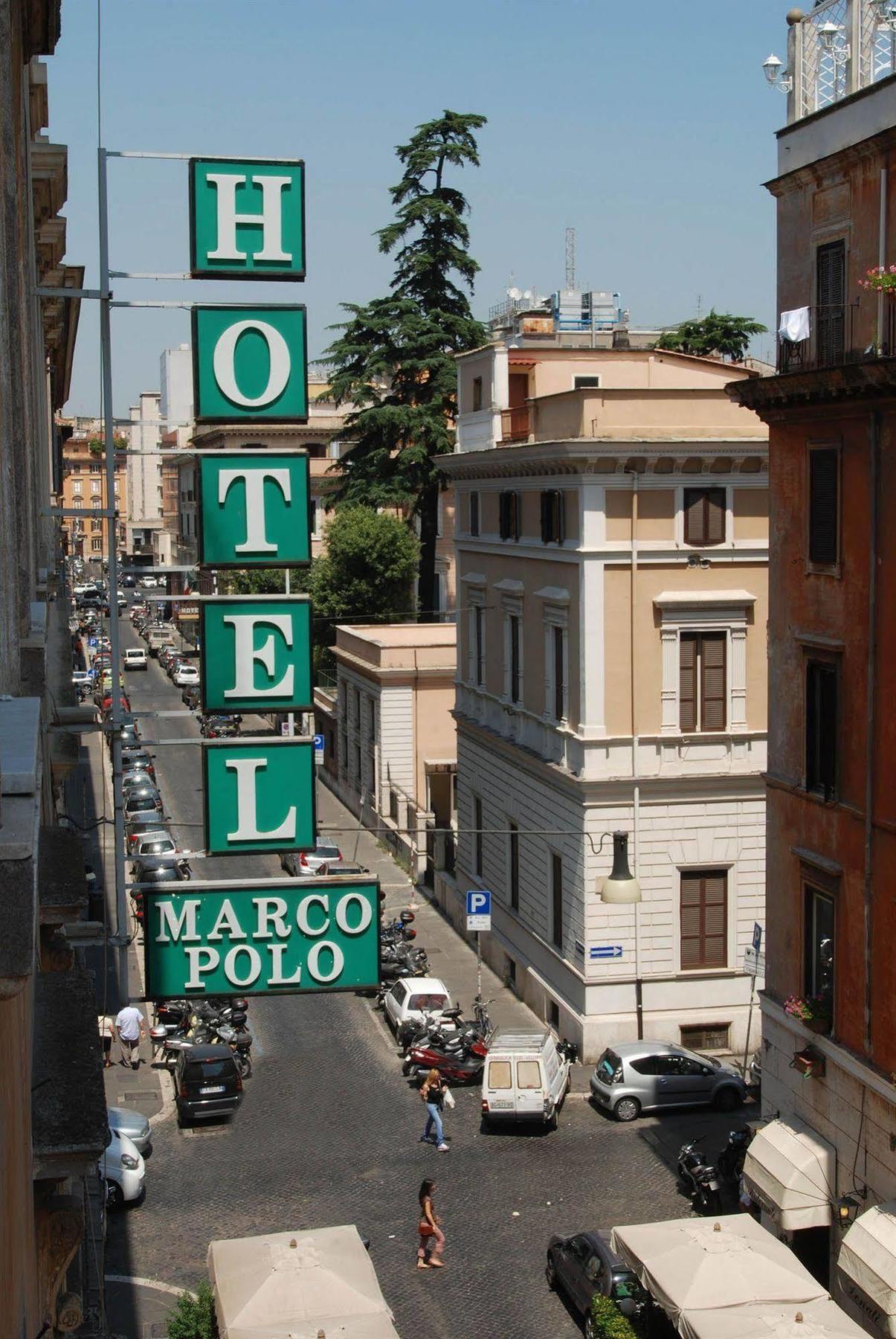Hotel Marco Polo Řím Exteriér fotografie
